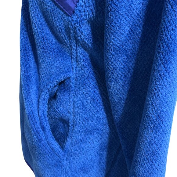 Patagonia Sweater - Size Medium - Polartec Blue Fleece Pullover - Picture 5 of 11